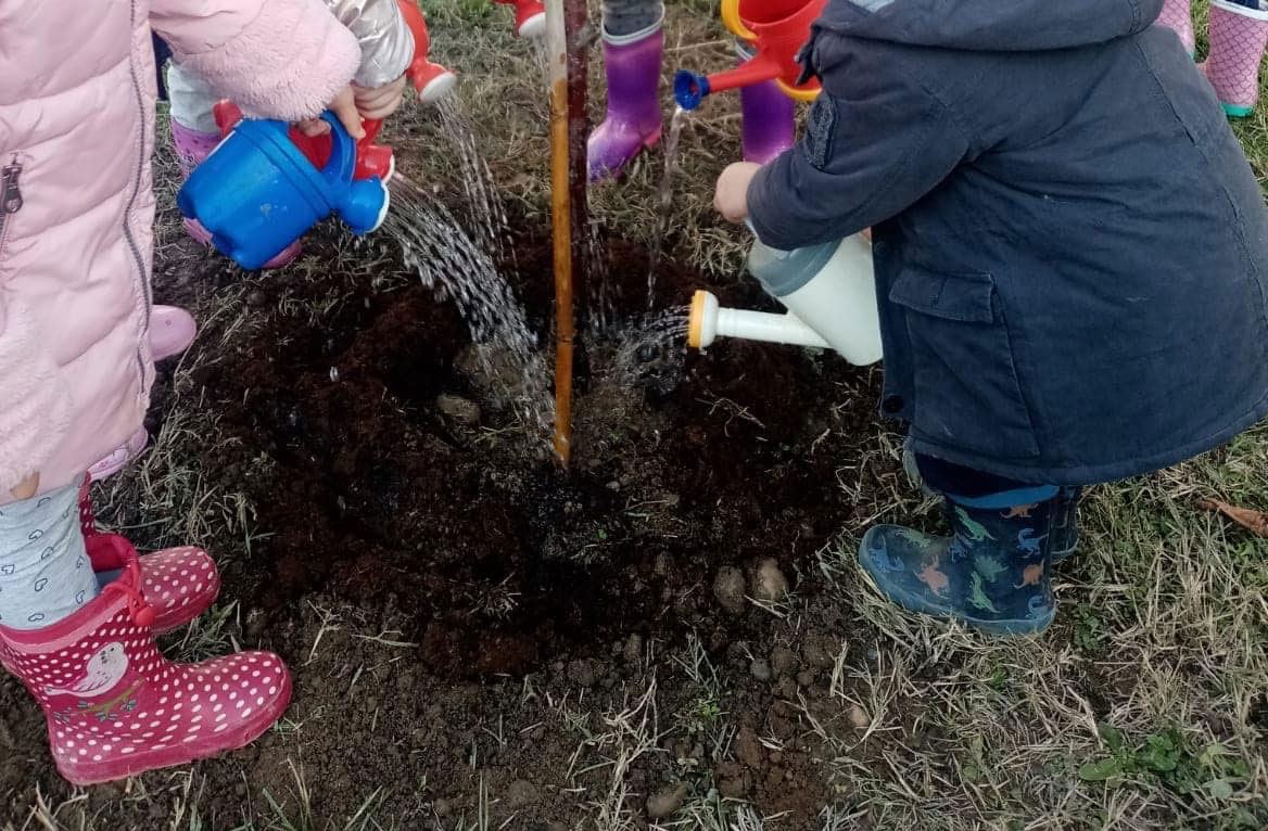 Articolo La Sesia Frutteto,vigna e orto botanico all'asilo grazie allo Jofc Crescentino